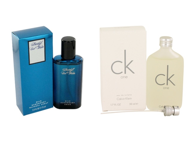 Gift set COOL WATER by Davidoff Deodorant Spray (Glass) oz And