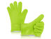 Heat Resistant Silicone Grilling Glove (Green)