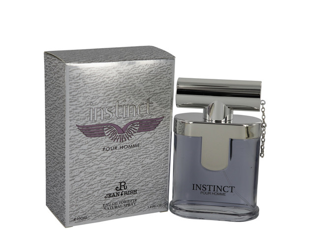 Instinct Pour Homme by Jean Rish Eau De Toilette Spray 3.4 oz