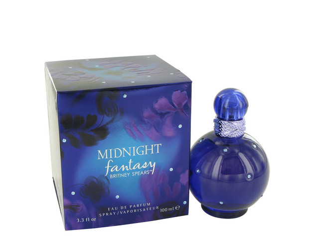 3 Pack Fantasy Midnight by Britney Spears Eau De Parfum Spray 3.4 oz for Women