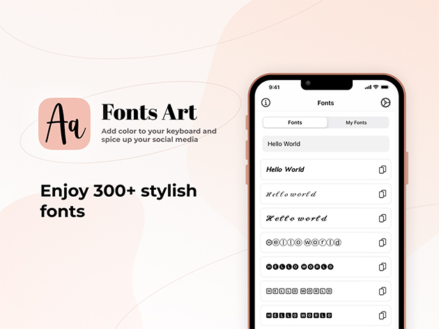 Fonts Art Premium Plan: Lifetime Subscription