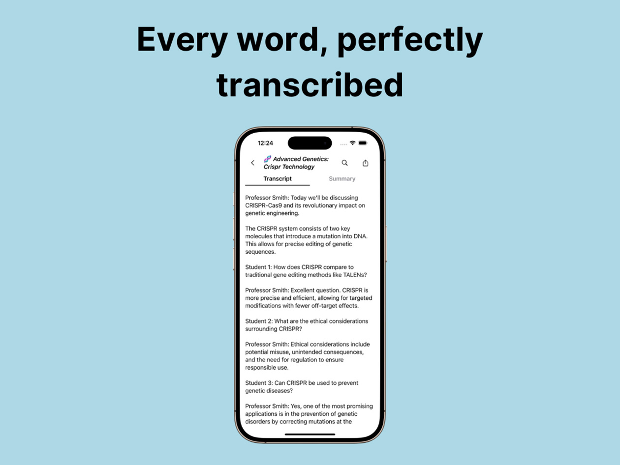 My Notes AI Pro Plan: Lifetime Subscription - AI Note Transcriber & Summarizer