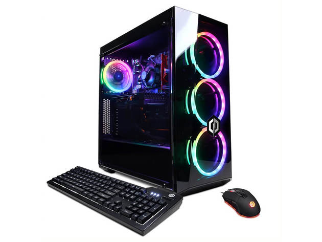 CYBERPOWERPC GMA8840CPGV5 Gamer Master with AMD Ryzen 3 3100 3.6GHz ...