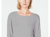 INC International Concepts Women's Ruched Top Green Size Extra Large