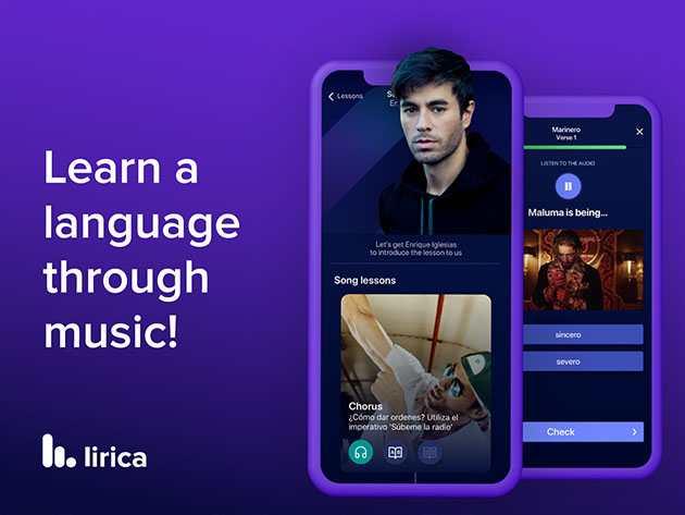 Lirica Premium Language Learning App: Lifetime Subscription
