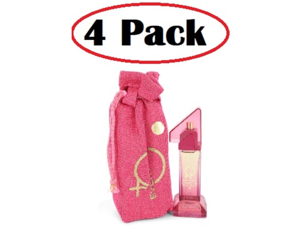 4 Pack of Everywoman by Lamis Eau De Parfum Spray 3.3 oz