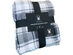 Spyder Sherpa Lined Printed Flannel Ultra Plush Throw Blanket 50" X 70"
