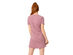 Kyodan  Womens Jersey Short-Sleeve T-Shirt Dress Casual Dress - Small / Rose Heather