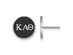Sterling Silver Kappa Alpha Theta Enamel Post Earrings