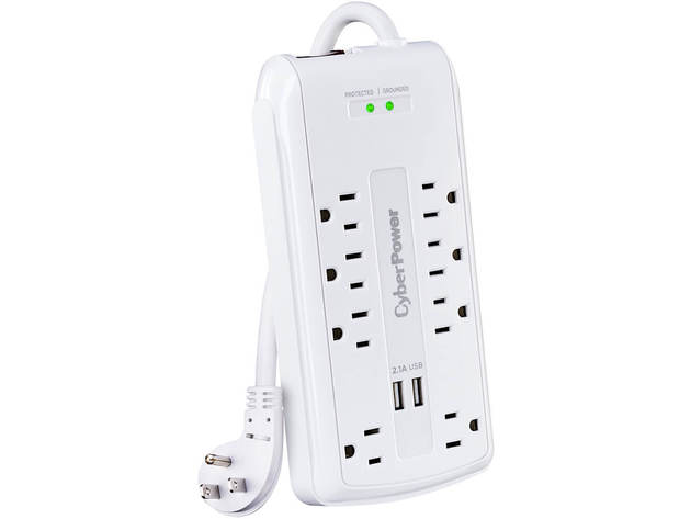 CyberPower P806U Home Office Surge-Protector - 8 Outlets