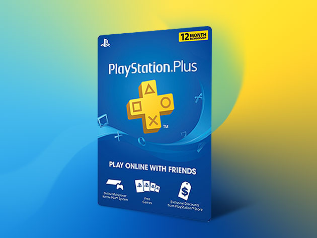 PlayStation Plus: 12-Month Subscription 