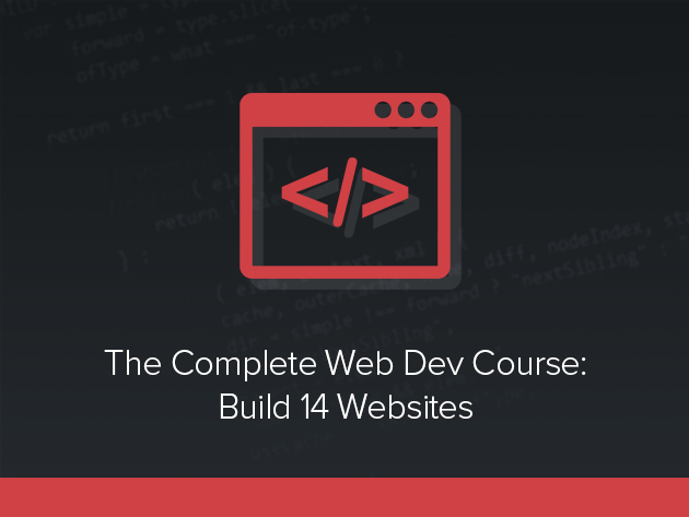 The Complete Web Developer Course - Build 14 Websites