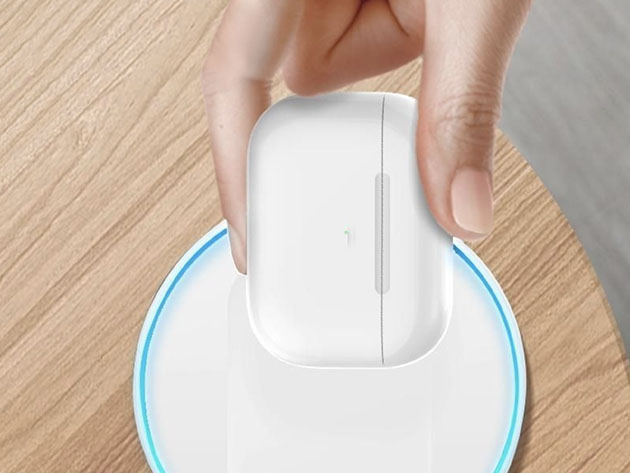 Wireless Charger + Cleaning Pen Set for AirPods