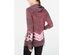 Ideology Women's Tie-Dyed Lace-Up Hoodie Red Passion Size Medium