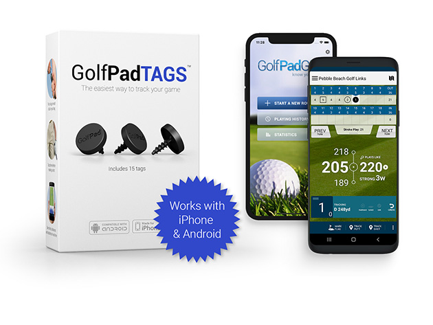 Golf Pad TAGS Automatic Game Tracking System