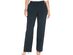JM Collection Women's Petite Plus Size Curvy-Fit Straight-Leg Pants Navy Size 28 WP