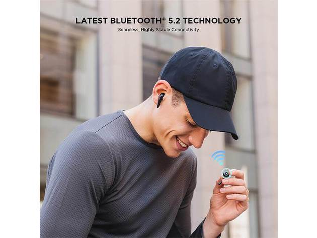 1MORE ComfoBuds 2 True Wireless Headphones Galaxy Black