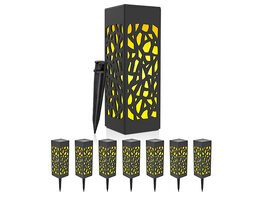 Flamebrite Solar Flame Stake Lights (4-Pack)