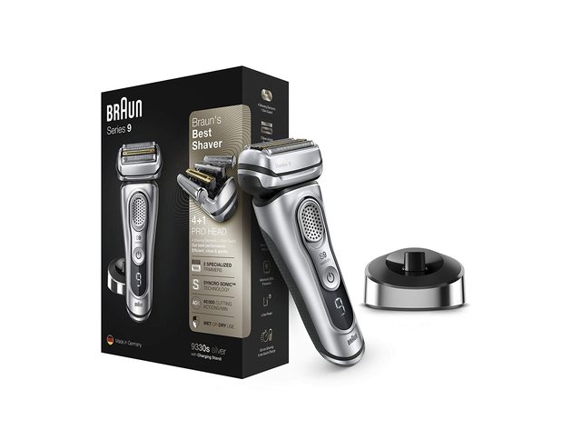 Braun Electric Razor For Men 9 9330S Electric Shaver, Pop-Up Precision  Trimmer- (Used, Damaged Retail Box) | Macworld