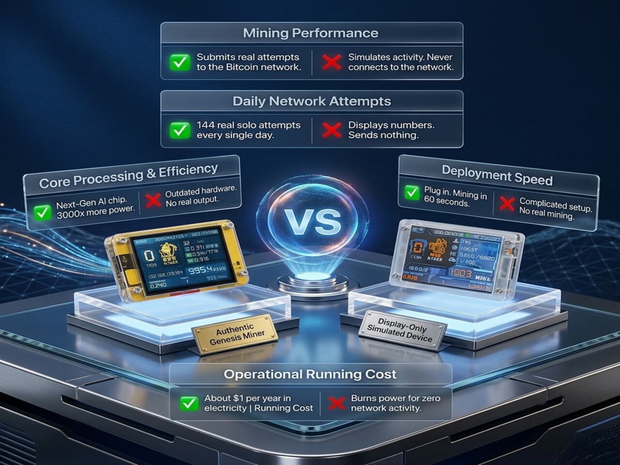 BitCoin Ticket Miner 2-Pack