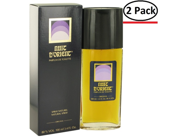 Nuit D'Orient by Coryse Salome Parfum De Toilette Spray 3.4 oz for Women (Package of 2)
