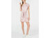 Ideology Women's Printed Tie-Front T-Shirt Dress Pink Size Extra Large