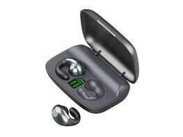 Painless Ear Clip Sport Bluetooth Earbuds with Charging Case