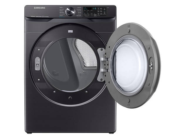 Samsung DVE50A8500V 7.5 Cu. Ft. Brushed Black Smart Electric Dryer w/ Steam Sanitize+