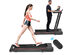 Goplus 2.25HP 3-in-1 Folding Treadmill W/Table Speaker Remote Control Home Office Black - Black