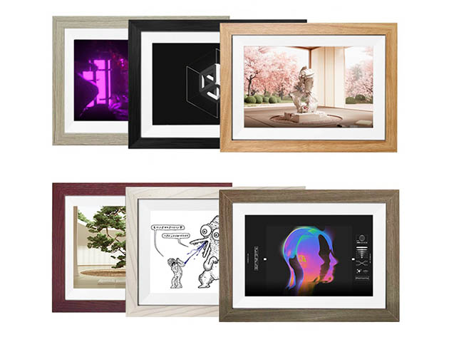 10" TBLTP Tokenframe™ NFT Display (Charcoal Black)