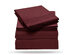 The Luxe 4-Piece Microfiber Bed Sheet Set (Maroon/Queen)