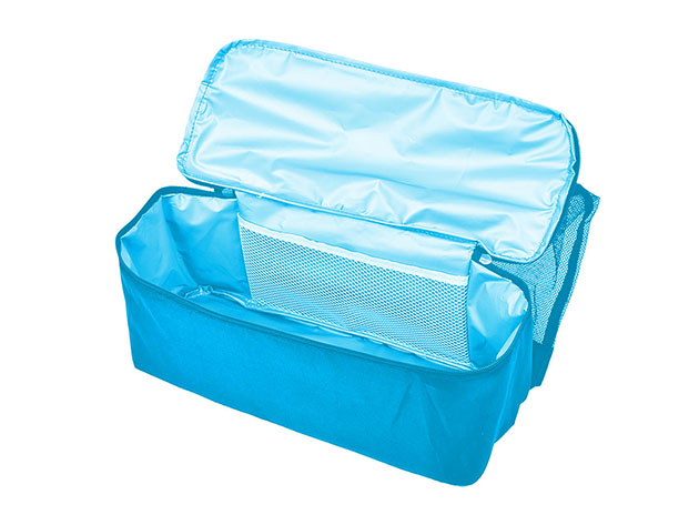 Beach Bag with Insulated Cooler (Blue/2-Pack)