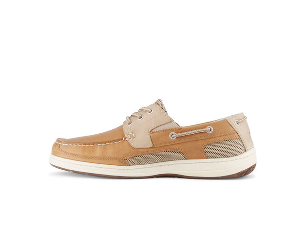dockers mens beacon leather casual classic boat shoe with neverwet