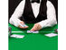 Costway 71'' x 36'' Poker Table Top Layout Rubber Foam Poker Mat 8 Players w/ Carrying Bag - Green