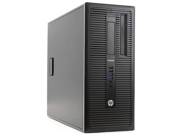 HP ProDesk 600G1 Tower Computer PC, 3.20 GHz Intel i5 Quad Core Gen 4, 16GB DDR3 RAM, 512GB SSD Hard Drive, Windows 10 Home 64bit (Renewed)