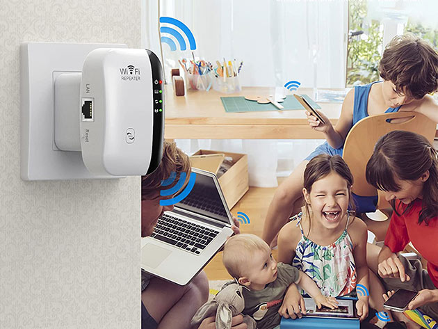 WiFi Booster Repeater Signal Amplifier (3-Pack)
