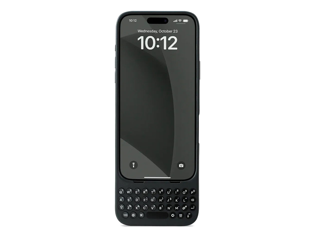 Clicks Keyboard Phone Case (Onyx/iPhone 16 Pro)