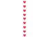 Beistle Heart Stringer Party Accessory for Valentines Day, Birthday, Bridal Showers 6 Feet 6 Inches - 1 Count