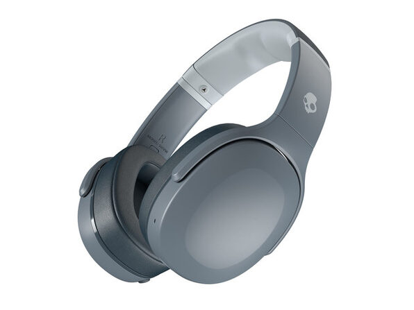 Skullcandy Crusher Evo Sensory Bass Wireless Headphones with Personal Sound  - Chill Grey | StackSocial