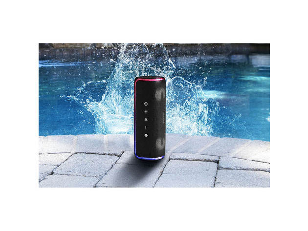 Ion Audio SLAMBKXUS Slam Jam Bluetooth Speaker with Drum Sound Effects