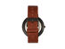 Simplify 6000 Series Leather Band Watch (Light Brown/Black)