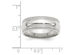 Mens Sterling Silver 8mm Double Milgrain Wedding Band - 13