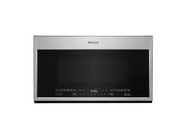 Whirlpool WMH54521JZ 2.1 Cu. Ft. Over-the-Range Microwave with Steam Cooking