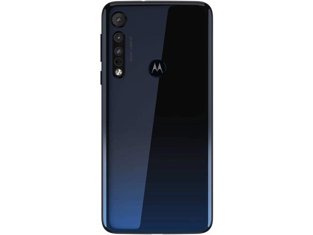 Motorola Moto One Macro 64GB/4GB 6.2” XT2016-2 Dual SIM GSM Unlocked Space Blue (Refurbished)