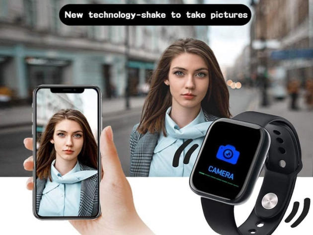 Waterproof Smartwatch for iPhone & Android