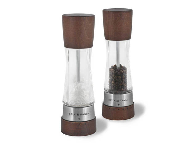 Cole & Mason H594298GU Derwent Salt and Pepper Set - Forest Wood