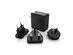 Omnia P5 Wall Charger + Travel Plugs (Black)