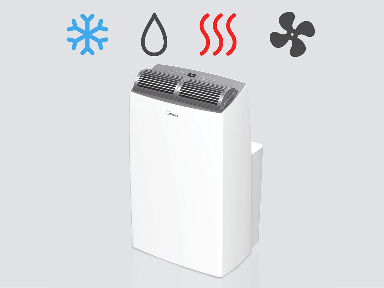 Midea DUO 12,000BTU/550sqf Smart Portable Air Conditioner (Refurbished)