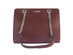 Karl Lagerfeld Charlotte Merlot & Silver Leather Tote (Store-Display Model)