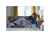 Sunbeam Microplush Electric Heated Warming Oversized Throw Blanket Dusty Blue - Dusty Blue